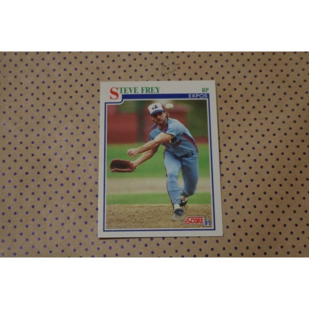 Steve Frey #436 Baseball Card (1991)